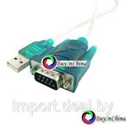 9-контактный кабель-адаптер с USB в RS-232 (DB9) фото