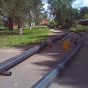 Сварка полиэтиленовых трубопроводов газ-вода ф 90-315 мм фото