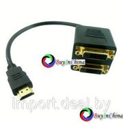 Кабель-переходник из HDMI в DVI-D фото