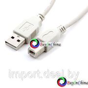 USB 2.0 кабель для подключения принтеров и сканеров фотография