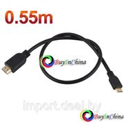 Кабель Mini HDMI / HDMI V1.4 (55 cм.) фото