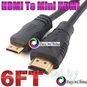 Кабель с Mini HDMI на HDMI (1,5 метра) фото