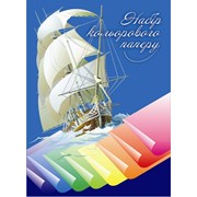 Набір кольорового паперу 7в48к