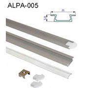 Рассеватель для алюминиевого профиля Alpa-005 L-2000mm цвет прозрачный FP03-C