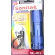 Фонарь светодиодный Sonitek (9 светодиодов) LED-004 фото