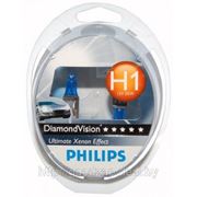 PHILIPS (комплект-2шт) H1 12V 55W DIAMOND VISION фотография