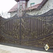 Ворота кованые в Житомире и Житомирской области. фото