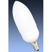 Энергосберегающая люминисцентная лампа CANDLE 9W E14 2700K фото