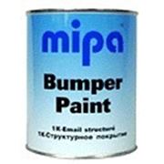 Автомобильная 1К структурная краска Mipa для бамперов “Mipaflex Bumper Paint“ 0,5 л, черная фотография