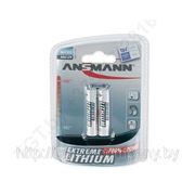 Батарейка Ansmann Lithium AAA, BL2, FR03, L92 1.5V 2 шт (5021013) фото