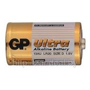 Батарейка GP 13AU щелочная LR20U, D