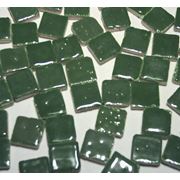 Керамическая мозаика 0.5х0.5 зеленый темный