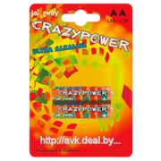 Элемент питания LR 6 (АА) jaZZway CrazyPower Alkaline BL-4