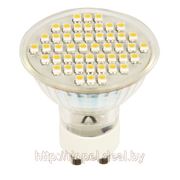 Светодиодная лампа 220-240V/2.5W,180lm, 48 3528leds, glass ,3000-3500K,GU10