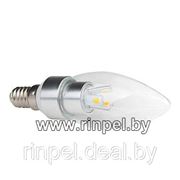 Светодиодная лампа LED Lamp,220-240V/3W,150lm, C37 ,3000-3500K,E14
