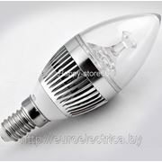 Лампа светодиодная 4W E14 теплый белый, холодный белый