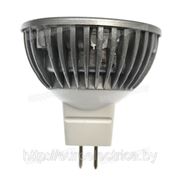 Лампа светодиодная 3W MR16 G5.3 12V белый фото