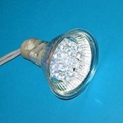Лампа LED JCDR (син.) фотография