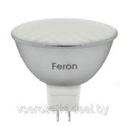 Китай Лампа светодиодная Feron LED 3W MR16 220V теплый белый фото