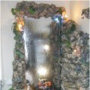 Водопад зеркальный “Вертикальная волна“ фото
