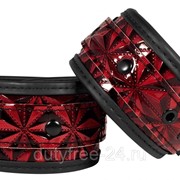 Красно-черные поножи Luxury Ankle Cuffs фотография