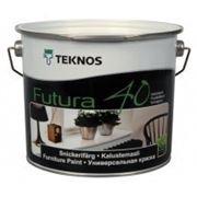 Краска уритарно-алкидная Futura 40, 2.7 л. фото
