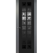 Межкомнатная дверь de Vesta "Concept" Р стекло черное