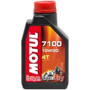 Motul 7100 4T 10W30 1л масло для 4-хтактных моторов фотография