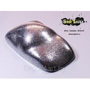 Краска Star Dust блестки Silver / Серебро 400/400 мкр 50 гр фотография