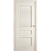 Межкомнатная дверь Версаль глухое полотно отделка белая эмаль