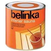 Belinka Interier Sauna — акриловый защитный состав для бань и саун 0,75л
