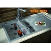 Мойка кухонная ZorG INOX X-51100-2-R 1000x510 R L, правая / левая