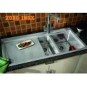 Мойка кухонная ZorG INOX RX-52100-2-R 1000x520 правая / левая