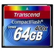 Флеш карта Compact Flash (CF) 64Gb Transcend 400x (TS64GCF400) фото