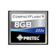 Флеш карта Compact Flash (CF) 8Gb Pretec 233x фото