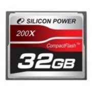 Флеш карта Compact Flash (CF) 32Gb Silicon Power 200x (SP032GBCFC200V10) фото