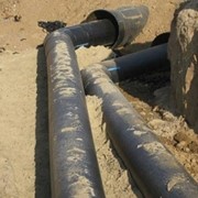 Прокладка дюкера на строительстве газопровода фото