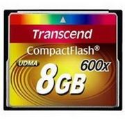 Флеш карта Compact Flash (CF) 8Gb Transcend 600x (TS8GCF600) фото