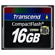 Флеш карта Compact Flash (CF) 16Gb Transcend 300x (TS16GCF300) фото