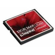 Флеш карта Compact Flash (CF) 32Gb Kingston 266x (CF/32GB-U2) фотография