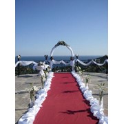 Оформление свадебных арок, арки свадебные, свадебное оформление, свадебные арки из живых и искусственных цветов. фото