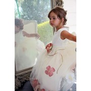 Платье с Лепестками роз (Слив/белое) всех цветов KD-160B