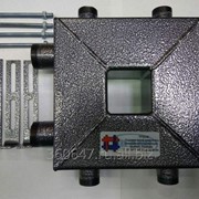 Гидрострелка-коллектор RILANO КОМПАКТ 3 контура с НР 1 (50кВт- 2 м³/час) фото