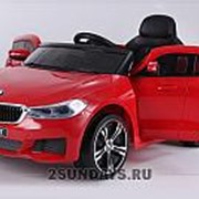 Детский электромобиль BARTY BMW 6 GT JJ2164 красный фото