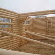 Строительство деревянных домов из бруса и оцилиндрованного бревна, Строительство домов из дерева фото