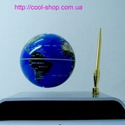 Подарок эксклюзивный Летающий глобус с подставкой для ручки фото