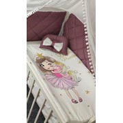 Комплект для детской кроватки в ассортименте (разные расцветки для мальчиков и девочек) фото