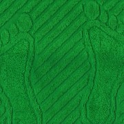 Махровый коврик полотенце для ног 50х70 зеленого цвета 700 гр/м2 хлопок 100% для отелей Туркменистан “Ашхабат“ фото