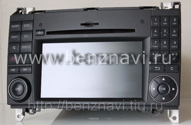 скрытое меню мерседес w203