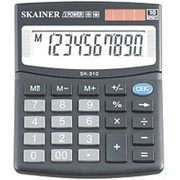 Калькулятор Skainer "SK-310 II" 10 разр., питание от солнца и батареи SK-310 II
